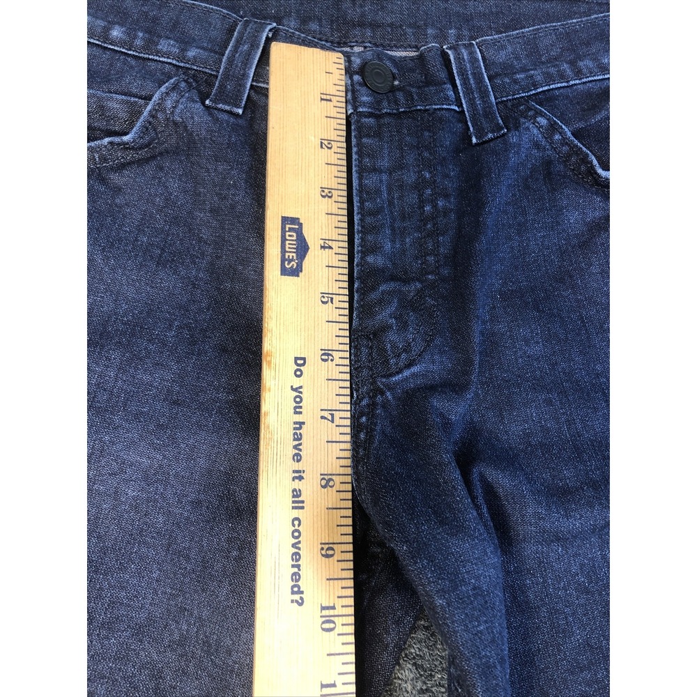 Levis 511 Mens Jeans Size 30x30 Dark Blue Slim Fit Denim Indigo - Picture 8 of 13